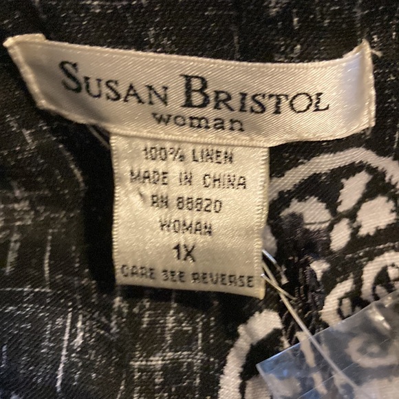 New dead stock Susan Bristol blouse size 1X - Picture 7 of 7